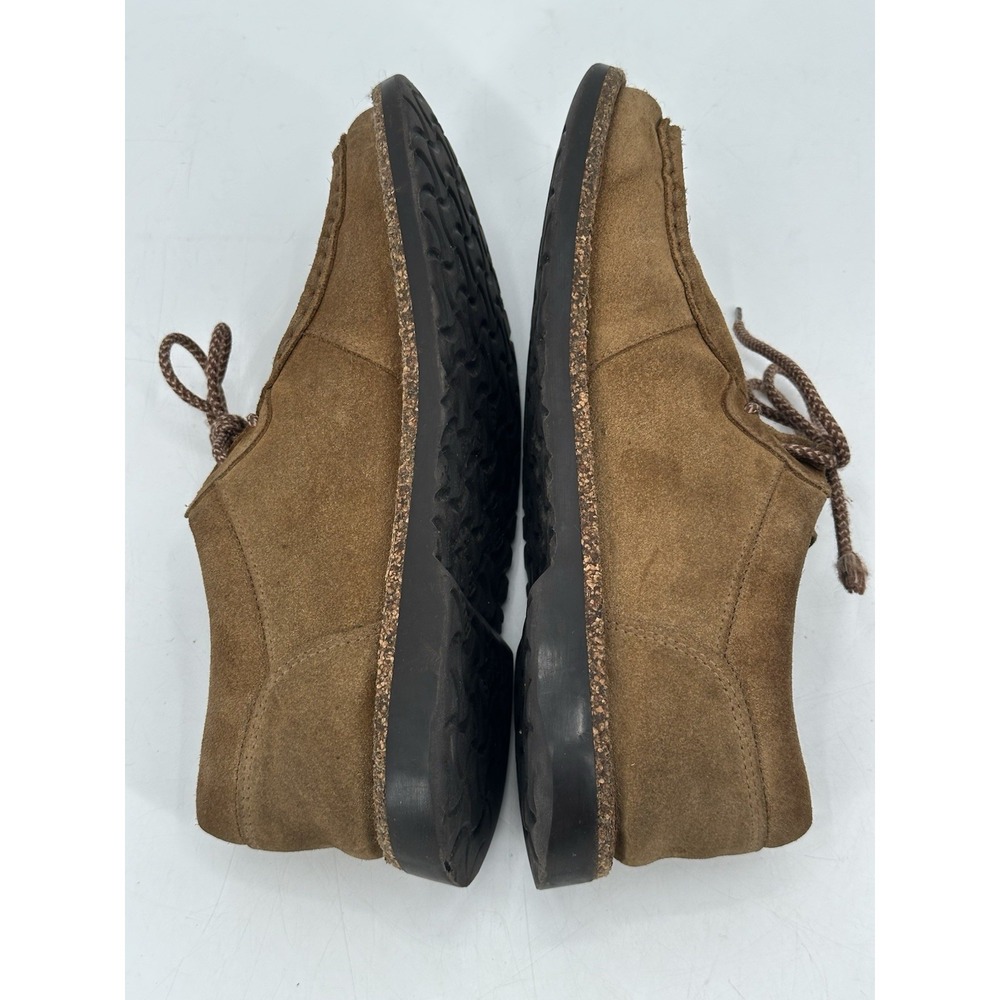 Birkenstock Pasadena II Suede Shoes Men's 41 USM10 W8 Brown Tan Preppy - Picture 6 of 12